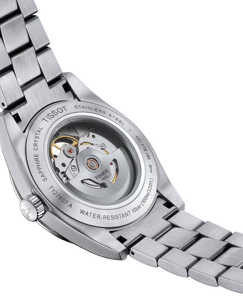 TISSOT Gentleman Open Heart 40mm Watch - T1274071103101